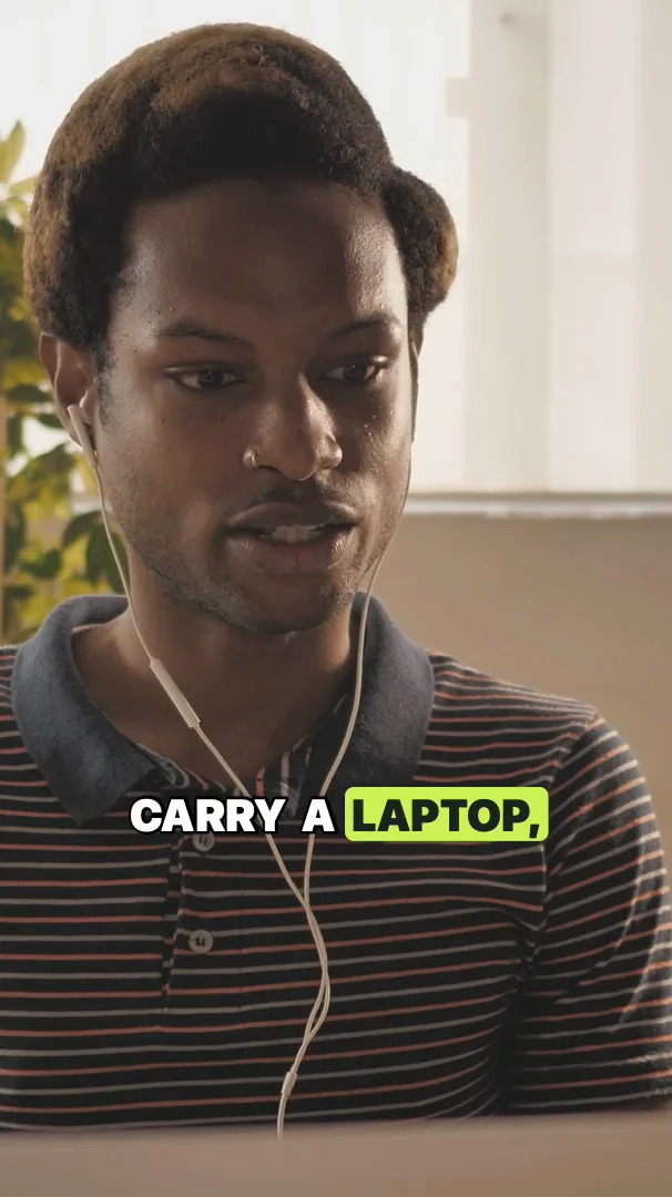 A vertical 9:16 export of the same take, with Box captions in the lower third